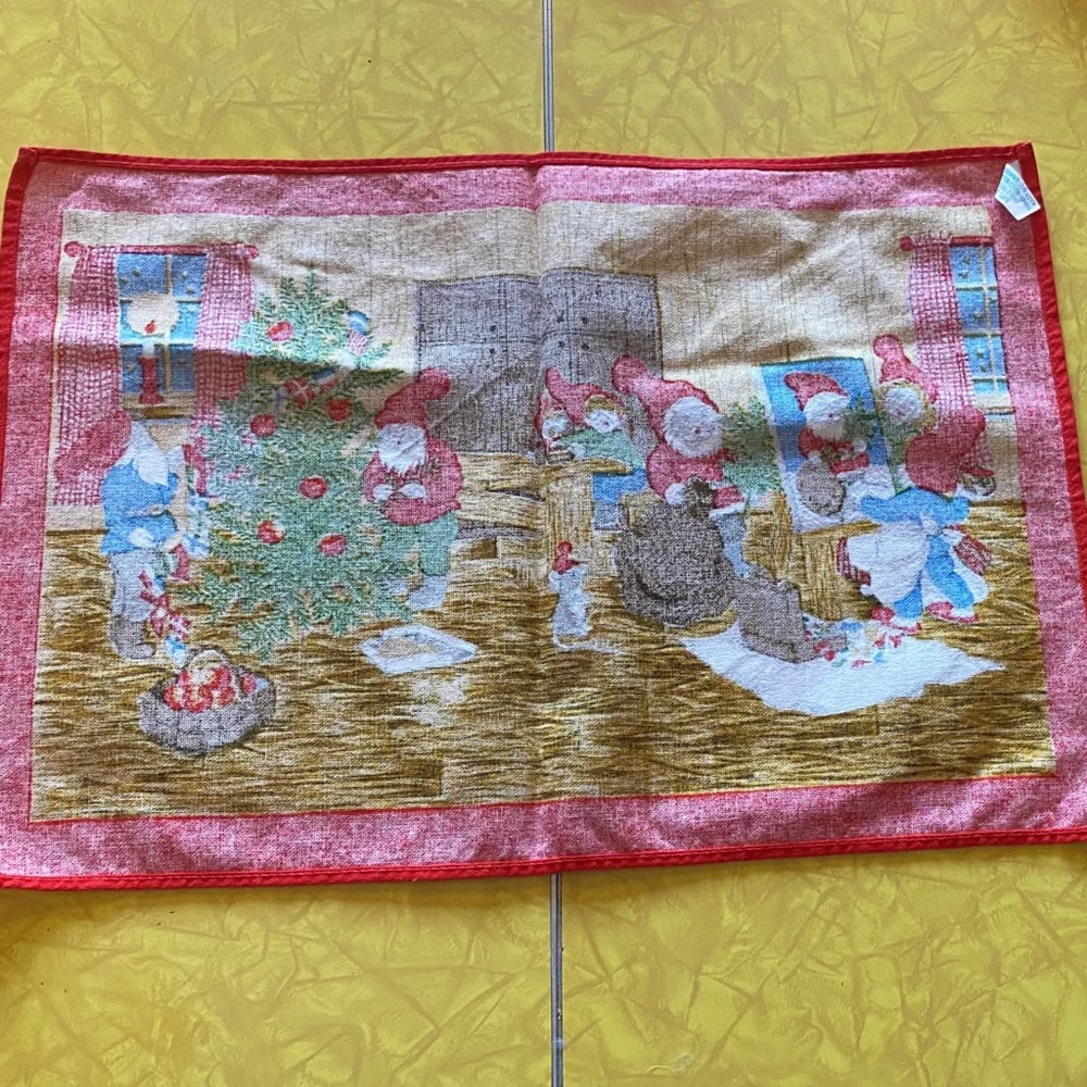 Vintage Nordic Holiday Table Runner